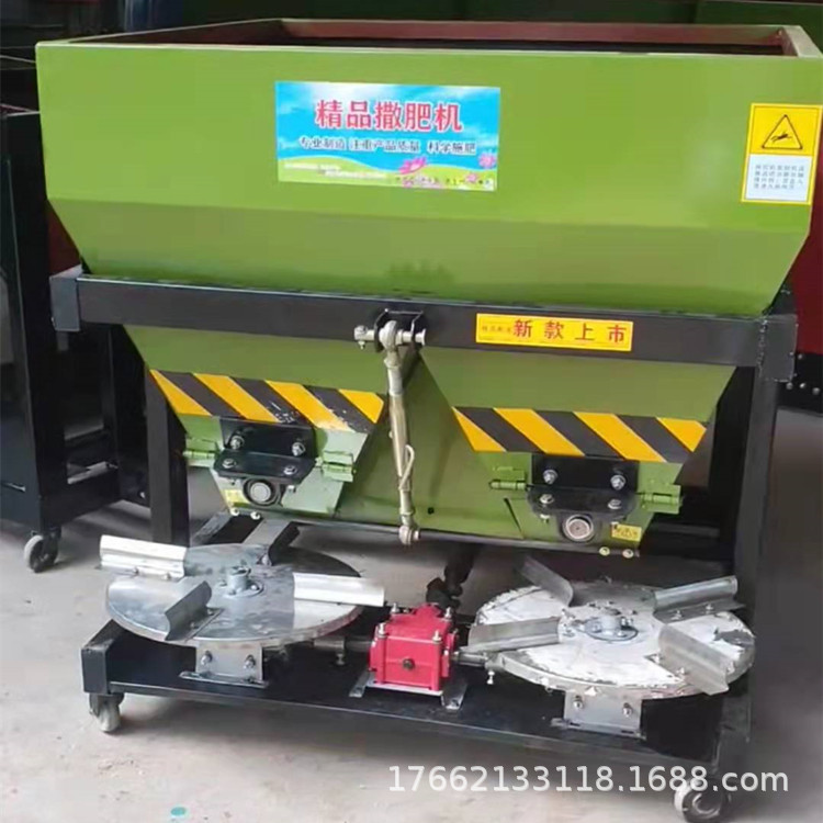 轴传动加厚不锈钢撒肥机拖拉机后置颗粒肥抛肥机缩短劳动时间科瑞