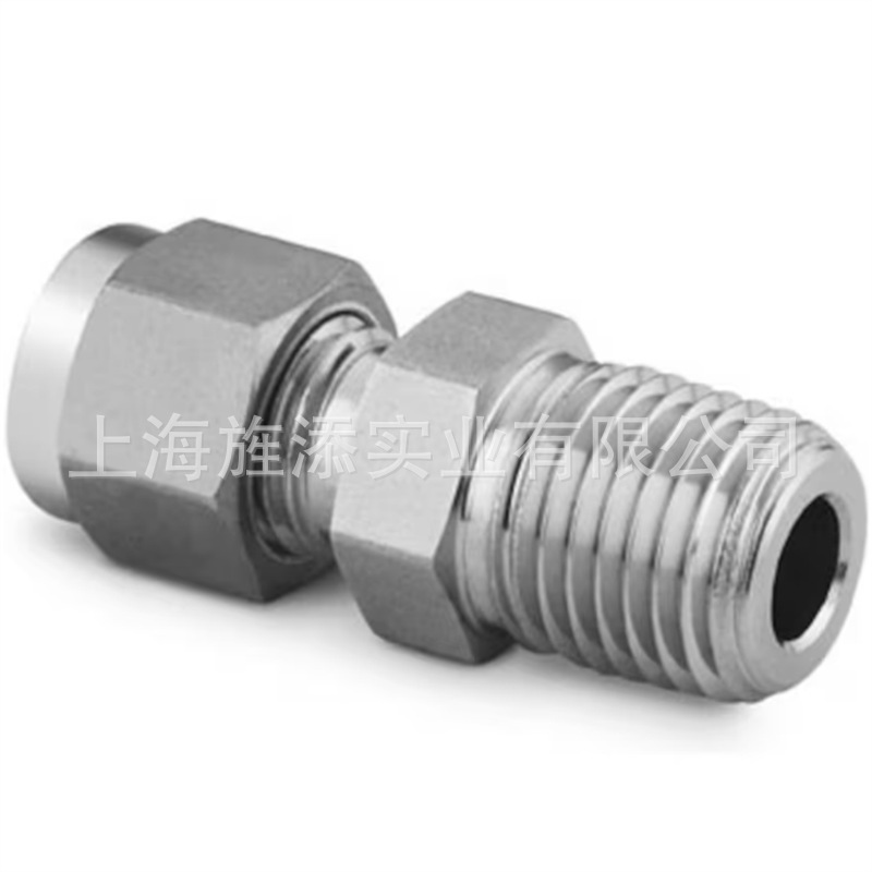 Swagelok世伟洛克SS-100-1-1BT卡套穿孔外螺纹连接1/16in.外径NPT