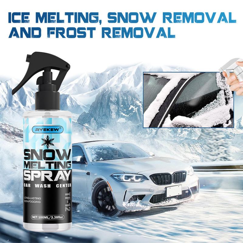 Car de-icer, windshield snow and frost remover spray, winter glass quick ice removal, car accessories manufacturer wholesale