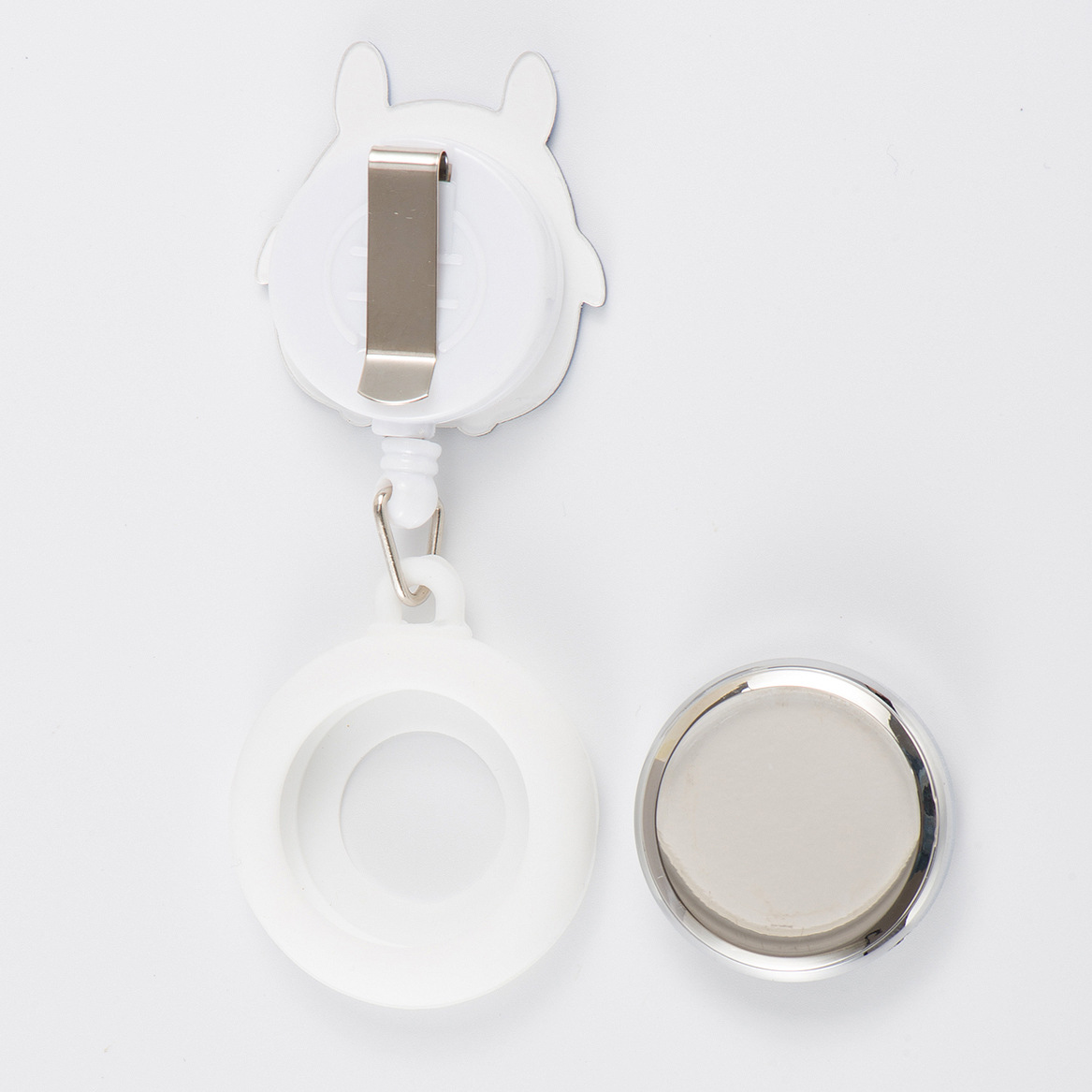 Reloj de enfermera de estiramiento multifuncional luminoso fuerte reloj colgante reloj electrónico digital retráctil de dibujos animados lindo clip cronómetro reloj de bolsillo