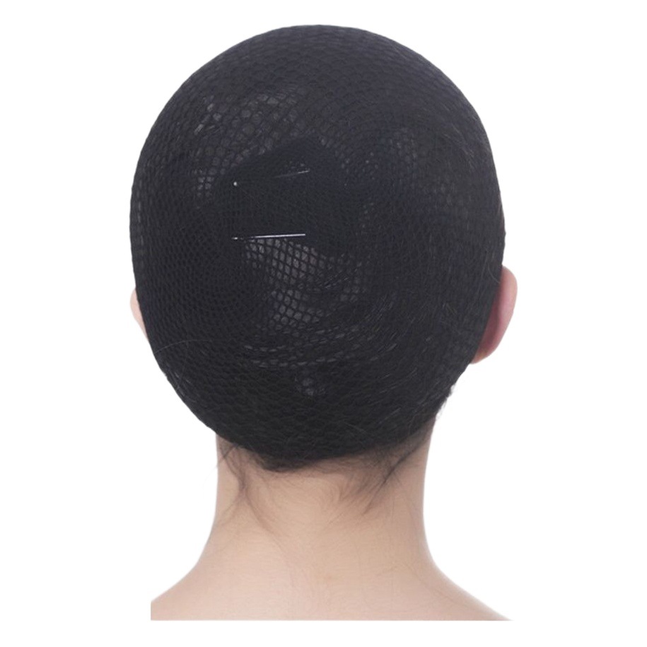 Wig Hair Net Unsealed Two-end Head Cover Invisible Stretch Net cos Silk Stockings Hair Net Wig Net Cap WIGCUP