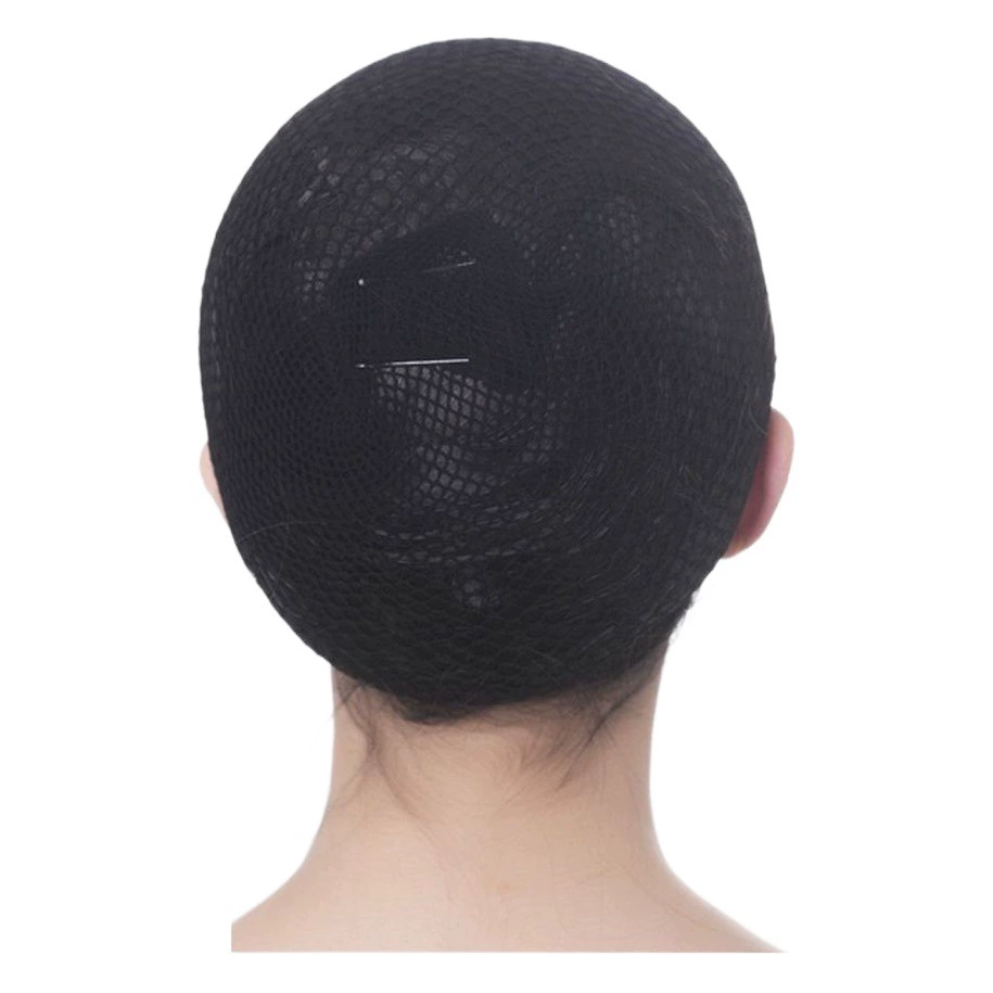Парик Сетка для волос Распечатанная двухсторонняя крышка головы Невидимая эластичная сетка COS Шелковые чулки Сетка для волос Парик Чистая шапочка WIGCUP