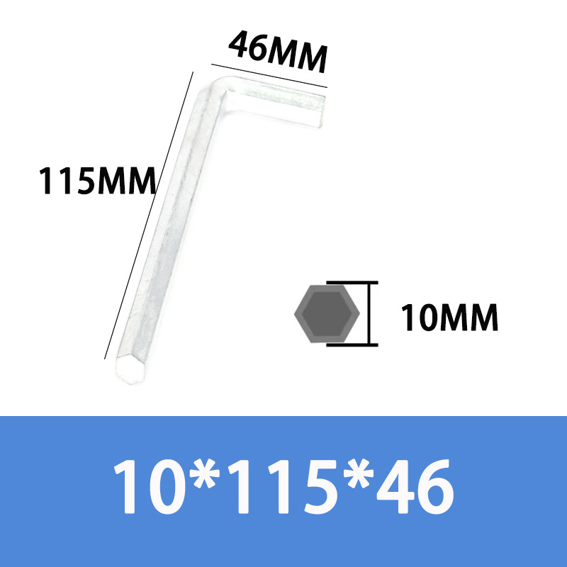 10 galvanized and hardened (long 115*short 46)