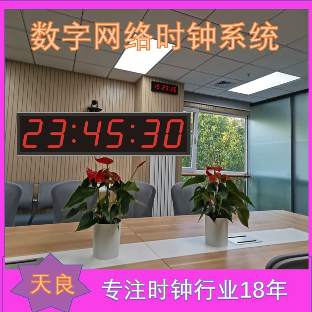 Система цифровых часов Стандартная система синхронизации часов Сервер NTP для высокоскоростного железнодорожного аэропорта