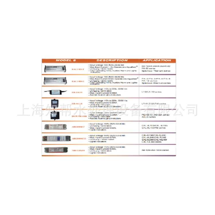AQUALIGHT ballast ABE-800087