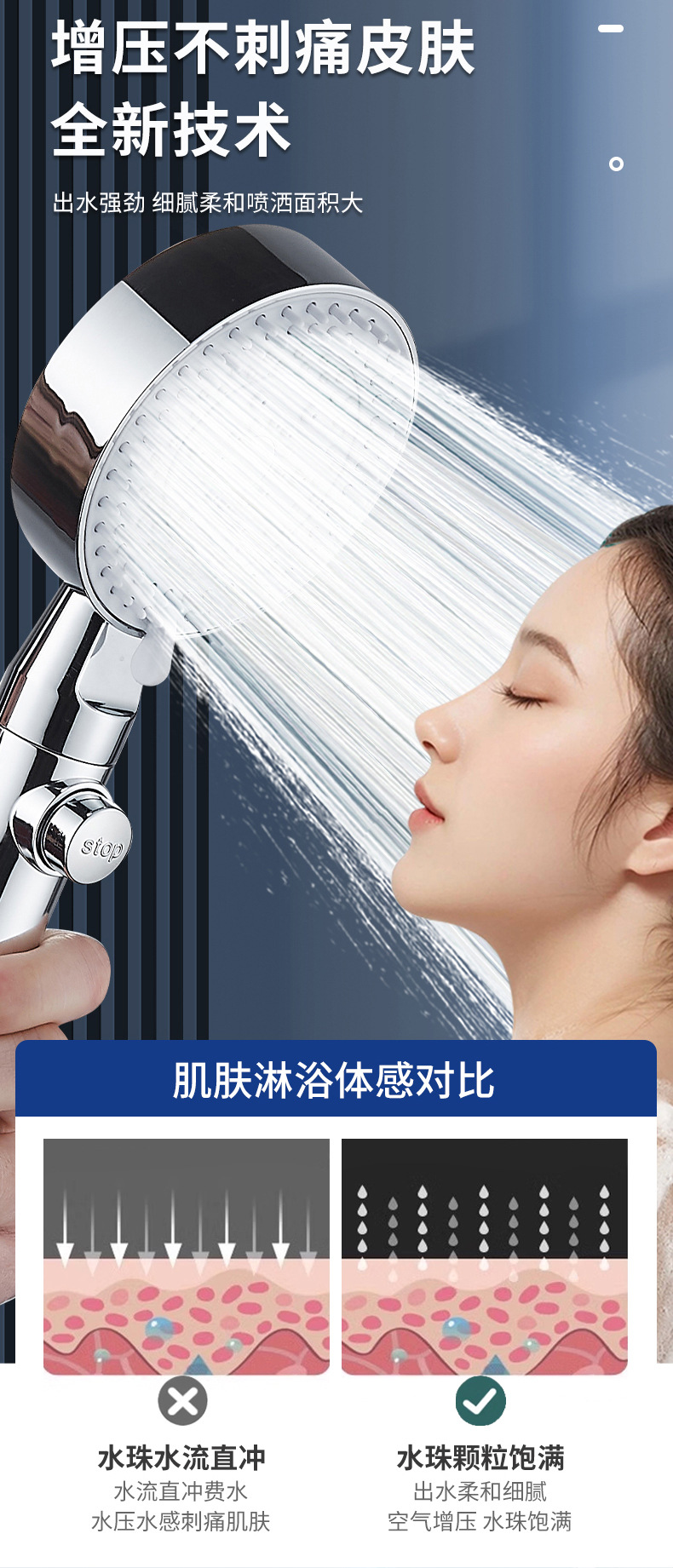 Pressurized shower head, shower filter, bath faucet, bathroom heater, bath hose stand, showerhead set undefined