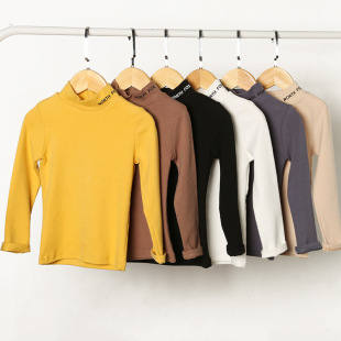 2021 autumn children's clothing jacket men's and women's baby Autumn clothing base shirt children's thermal underwear cotton home clothing wholesale
