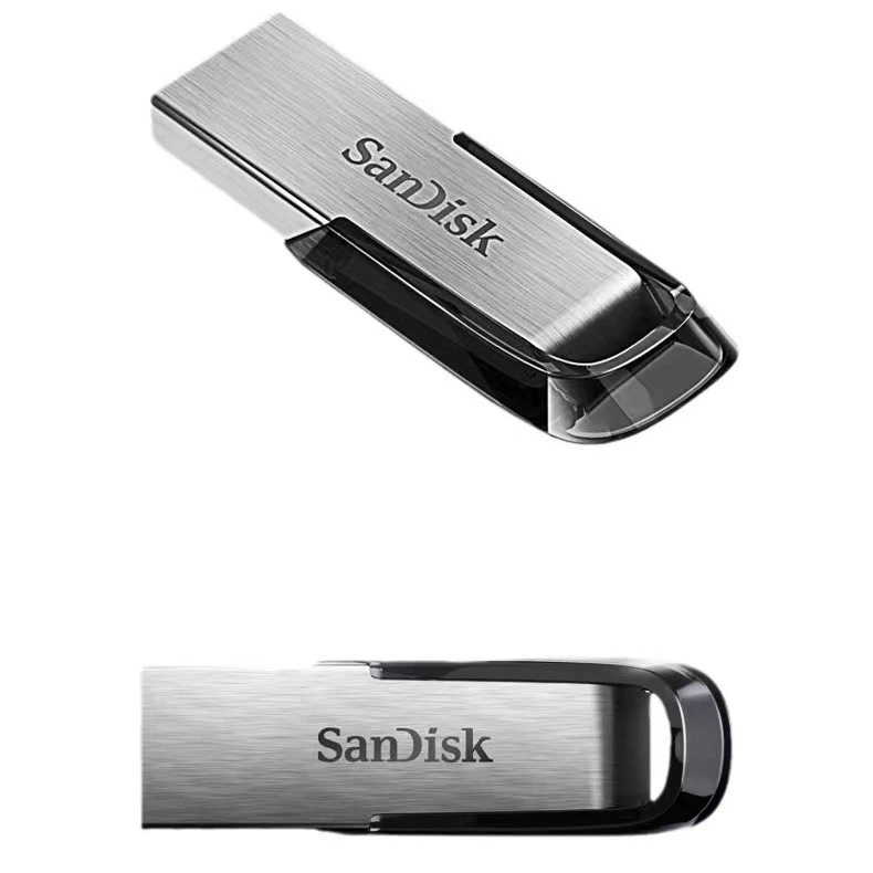 Sandisk, высокоскоростная металлическая вместительная совместимая USB-флешка, 16G, G32, 32G, G64, 64G, G128, 128G, оптом