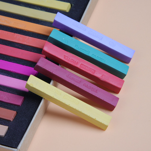 Marie Color Pencil Pastel Sticks Hair Dye Sticks Drawing Chalk 12 Colors 24 Colors Pastel Brushes Colorful Sticks Art Supplies Wholesale