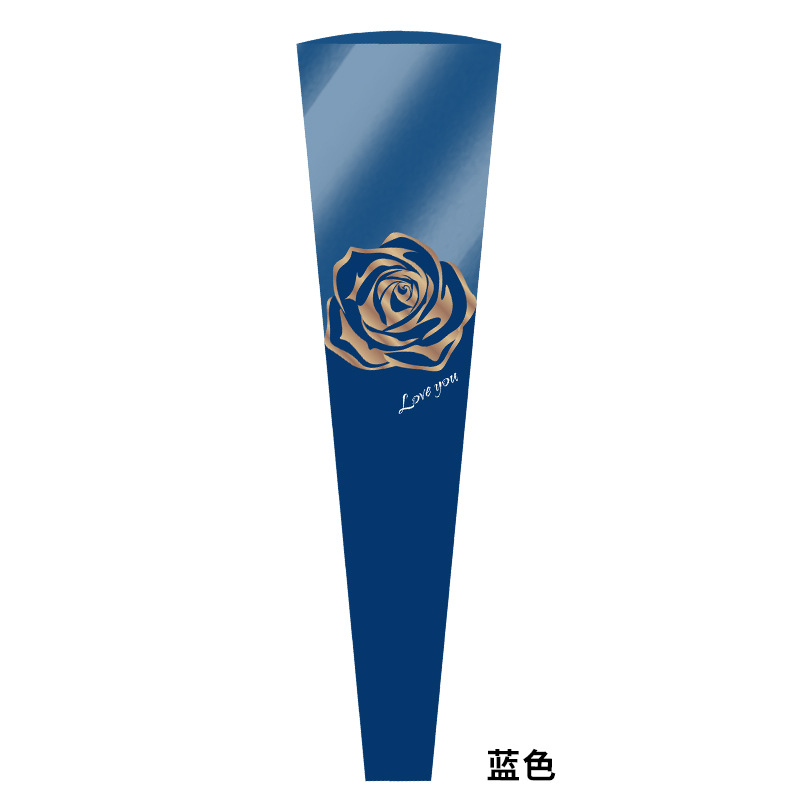 Envíe al maestro bricolaje pequeño ramo de papel de embalaje Papel de flores impermeable Papel de arte Día del maestro Papel de embalaje de ramo feliz