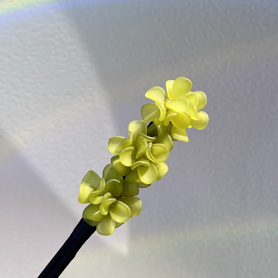 Clip de torsión perezoso, bola de flor dulce, cabeza de placa, artefacto para el cabello, horquilla fija en la parte posterior de la cabeza femenina, horquilla nueva 2025