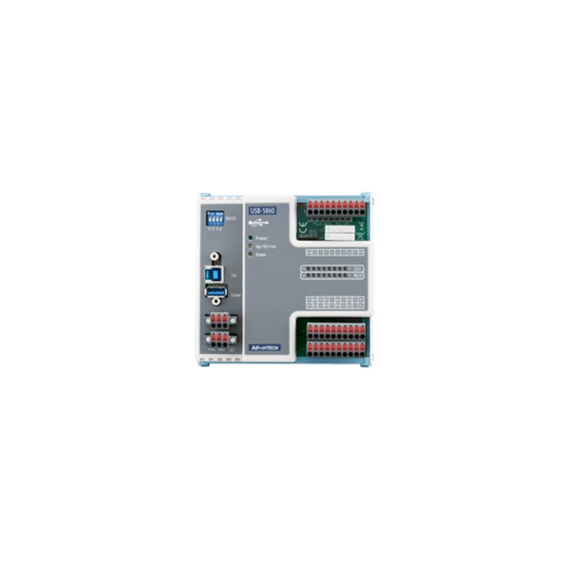 USB-5860 8-channel isolated digital input and 8-channel relay digital output USB 3.0 module