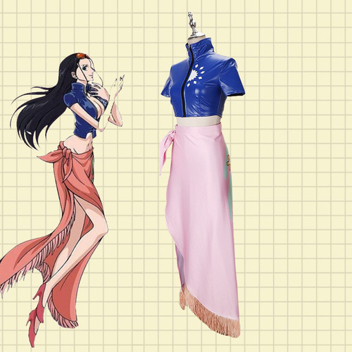 Nico Robin ONE PIECE cosplay outfit, Nico Robin two years later cosplay skirt