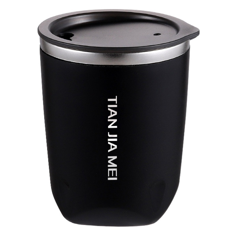 304 Cup ins High Color Value Outdoor Coffee Cup Office High-grade Water Cup Car Portable Color Handy Cup
