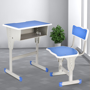 Primary and secondary school students cram school simple desks and chairs primary school students training class institutions tutorial class classroom desk