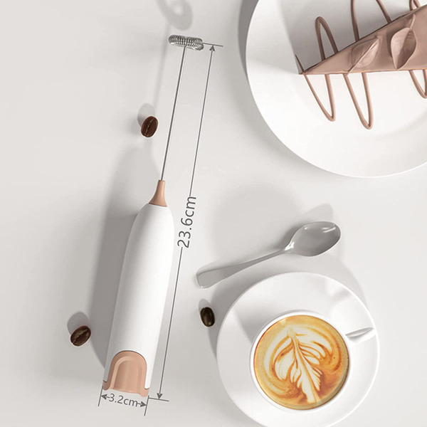 Electric coffee mixing stick for home use