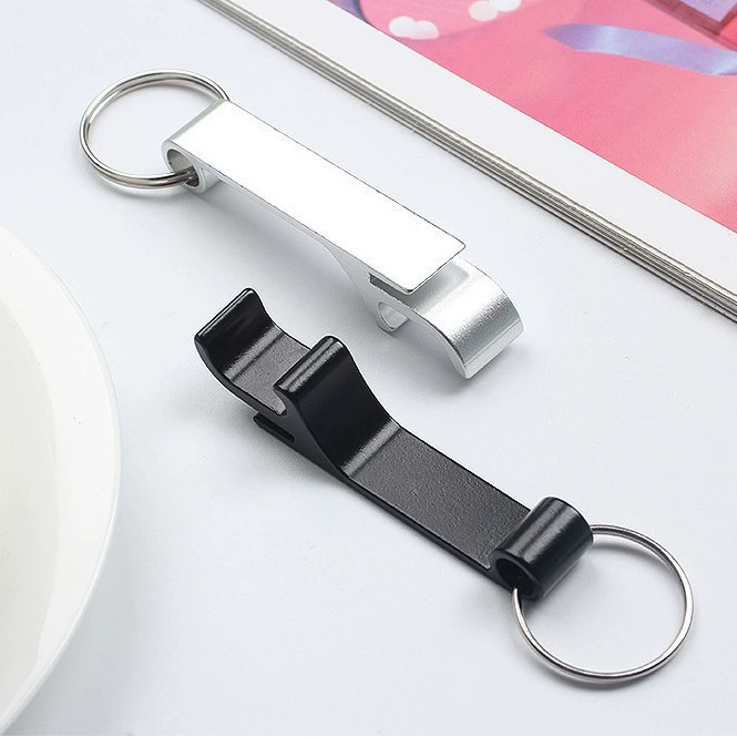 Creative keychain, metal bottle opener, creative gift