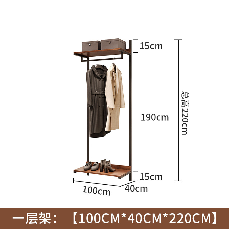 1개의 층 선반 높이 100*40*220cm