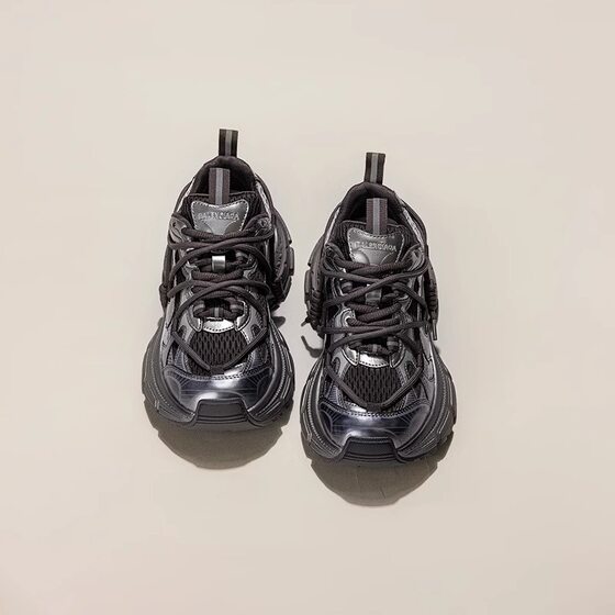 Gu Yun's Thick-soled Personality Strap Color-polishing Torre Shoes Women's Design Sense Niche 2025 Spring New All-match Shoes