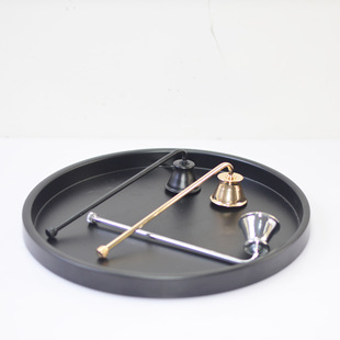 ♔ Cross-Border American-Style Scented Candle Extinguisher Bell Metal Trumpet Candle Extinguishing Cover Candle Extinguisher