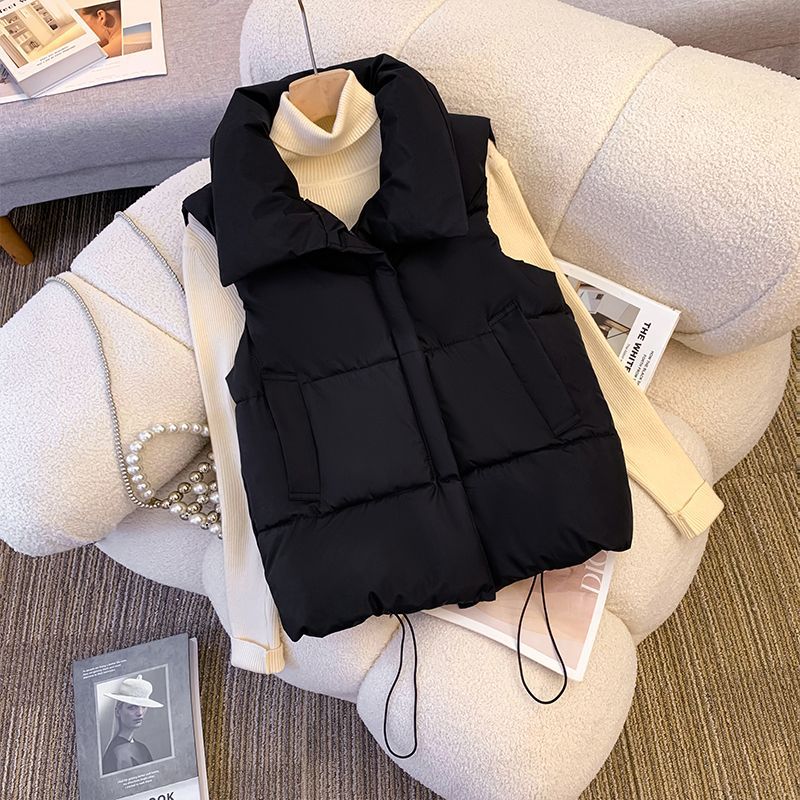 New Outerwear Vest Short Stylish New Summer Sleeveless Vest Jacket for Women Trendy