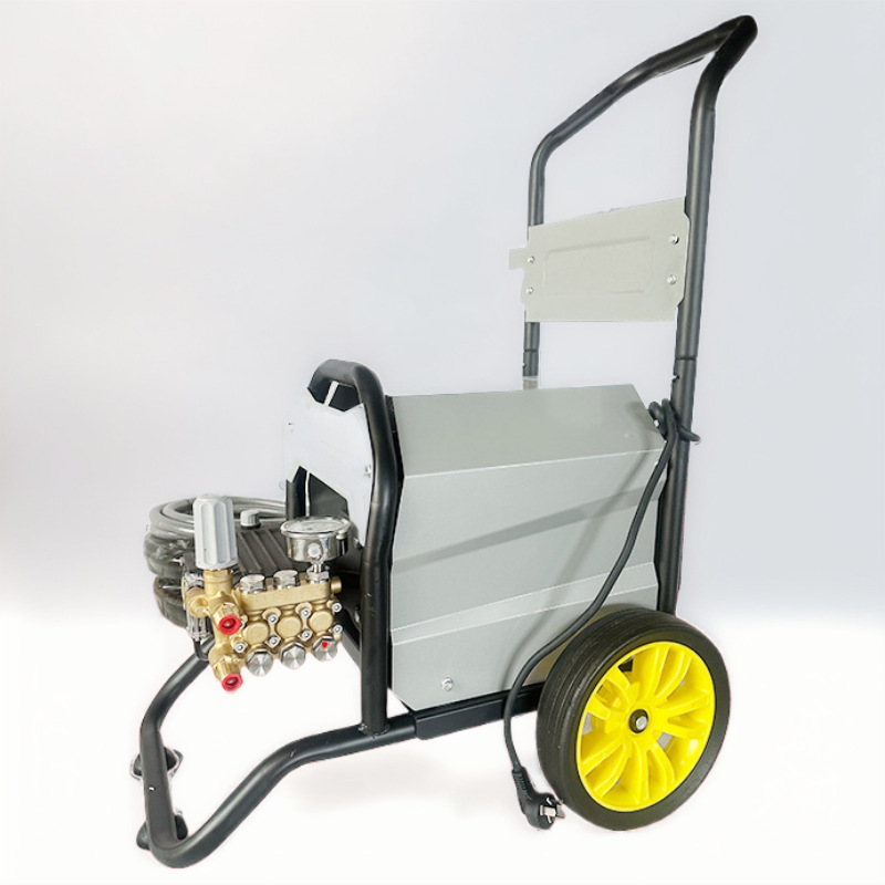 大力高压清洗机3.7kw地面商用220v水枪洗车店大功率