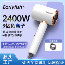早鱼高速吹风机家用护发速干负离子学生宿舍理发店发廊大风力批发