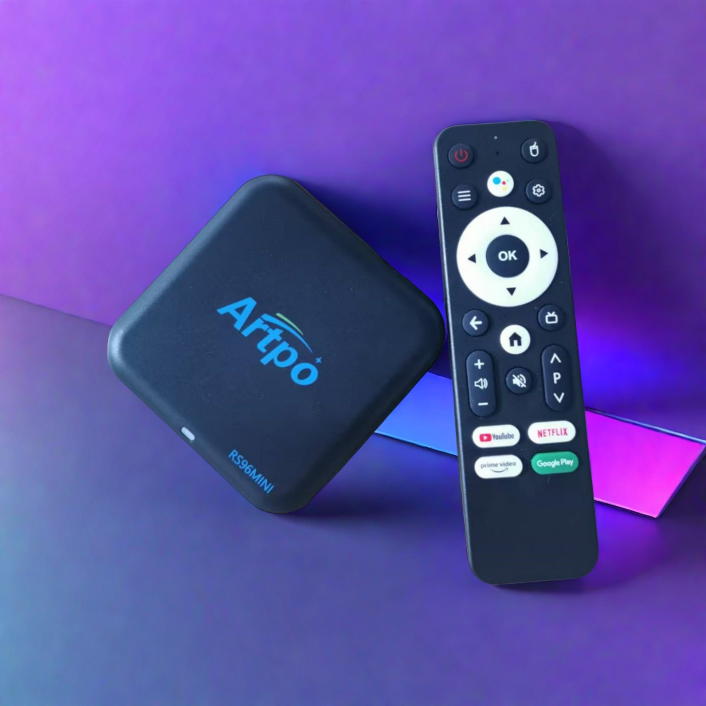 外贸RS96MINI RK3518安卓14网络机顶盒4K播放器2.4G/5G双频+BT5.X