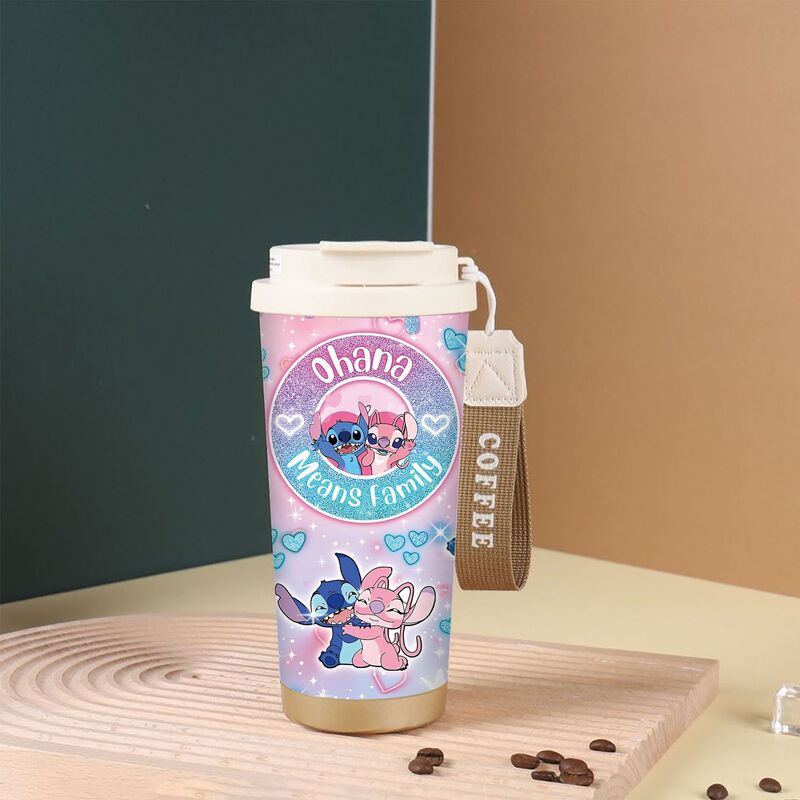 跨境圣诞保温杯316不锈钢铃兰咖啡杯卡通圣诞节日礼品定制水杯|undefined