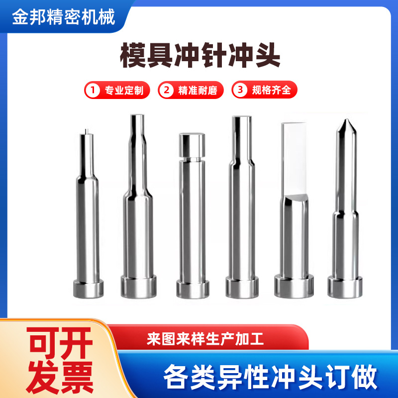 模具配件HT刃口成型冲针冲头冲子T冲A冲SKD11SKH51非标高精度