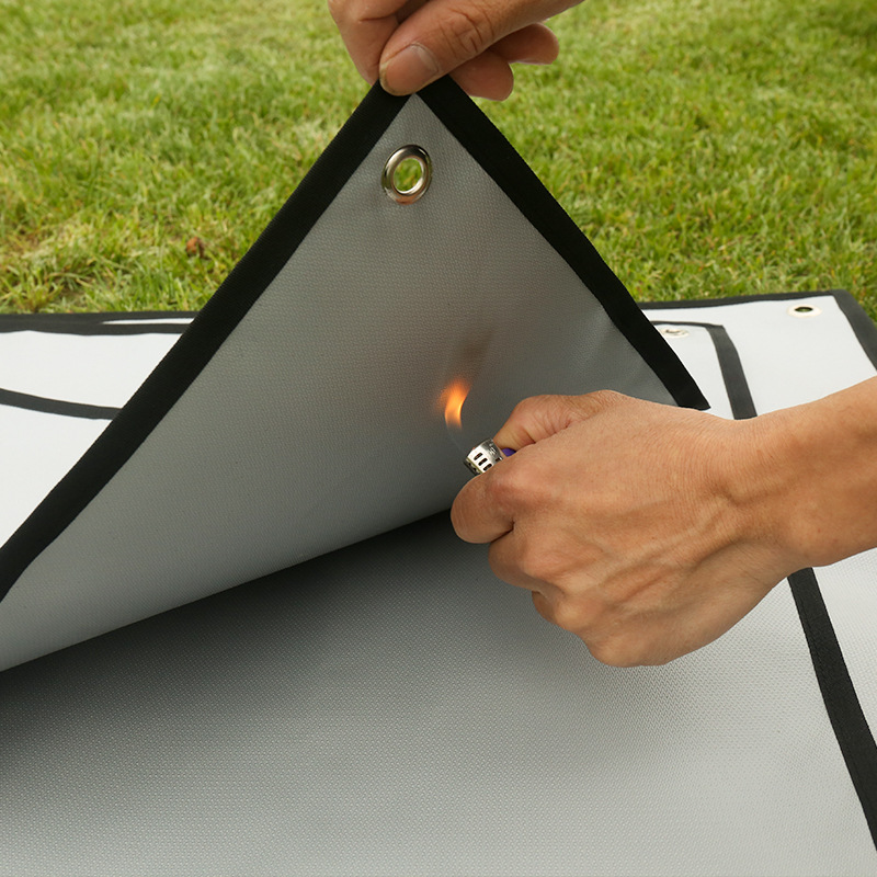 Outdoor fire blanket High -temperature heat thermal blanket Wild…