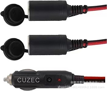 Car 10A Cigarette Lighter Clip to Socket 12V 24V High Power