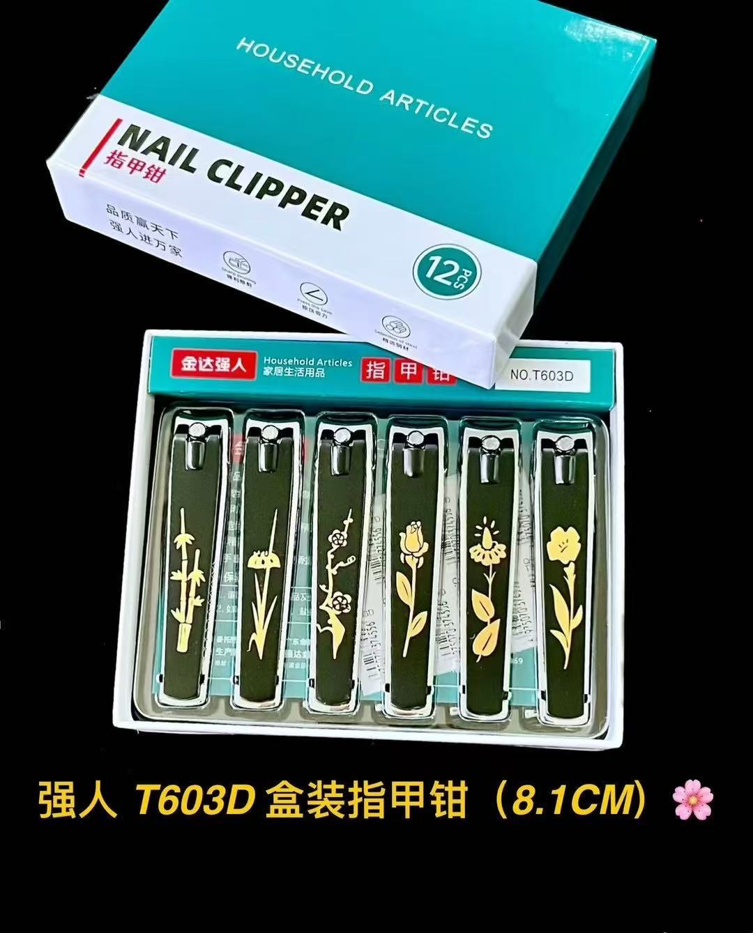 Cuchillos de uñas Jinda Strong 100 cortadores de uñas grandes, medianos y pequeños, cortaúñas de boca plana y cortaúñas de boca oblicua al por mayor