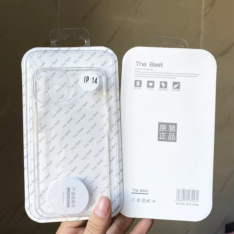 Чехол для телефона Apple iPhone 13 — прозрачный бокс с инструкциями, Лучшее качество