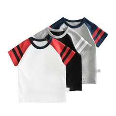 27Kids Kids' Summer New Collection: European & American-Style Children's Clothing – Boys' Short-Sleeve T-Shirts, Baby Clothes—Drop Shipping Available