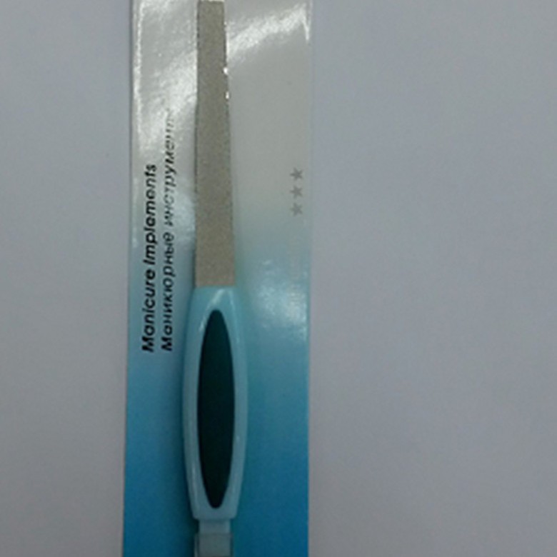 Lima de uñas de doble cabeza - Lima y removedor de cutículas - Para manicura y pedicura - Set profesional