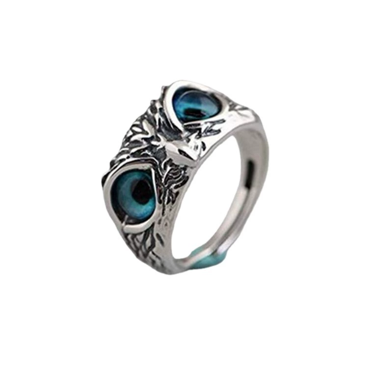Retro blue ring, accessory
