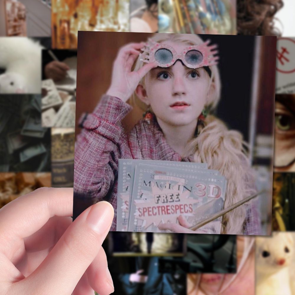 108张哈利波特美学贴纸aesthetic欧美个性简约小众头像diy手机贴