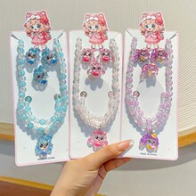 儿童卡通萌可项链串珠饰品小马宝莉公主可爱配饰甜美颈链首饰女