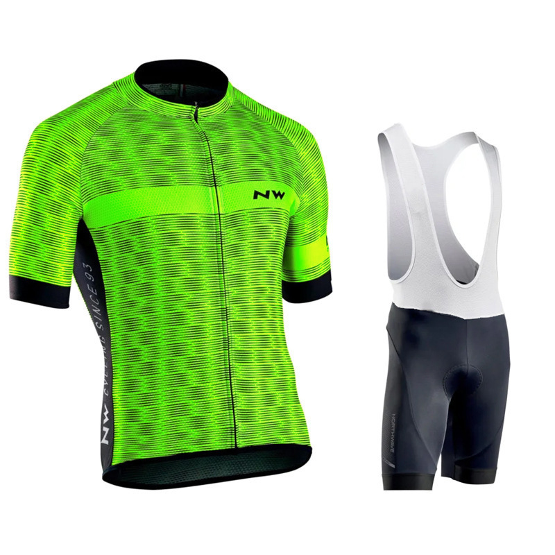 2020国境を越えた新NW環法騎手服半袖セット夏道路自転車日焼け止め服排汗通気起爆金