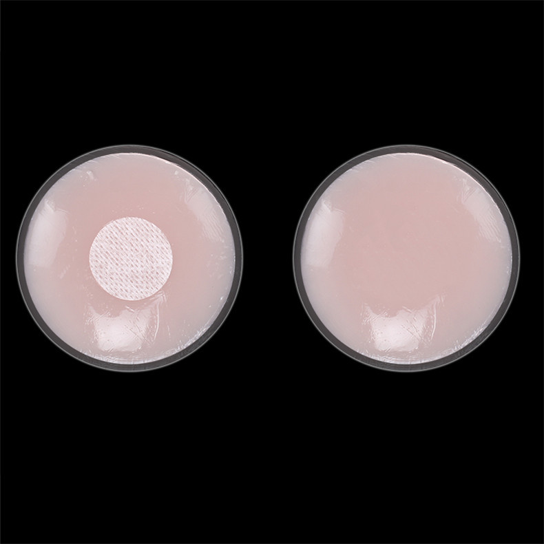 Pegatinas de pecho de silicona anti-Bump invisible elevación pecho pegatinas anti-exposición pegatinas mujeres boda ropa interior de la boda pecho mareos transpirable