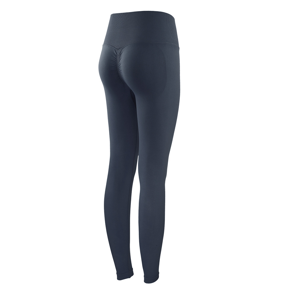 Mocha melocotón pantalones nuevo lycra alta cintura yoga Pantalones de mujer apretado nude fitness pantalones transpirable yoga deportes Pantalones