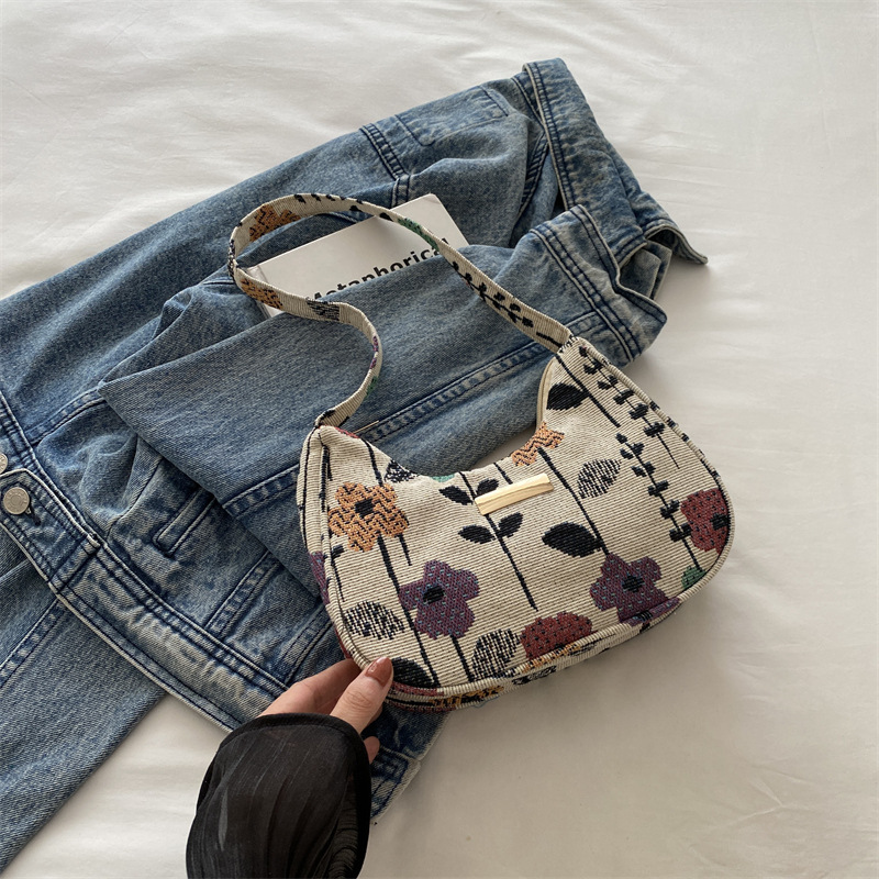 Bolsas deportivas casuales de alta capacidad de acondicionamiento físico para mujeres 2024 nueva literatura bordada bolsas de tela bolsas de tela