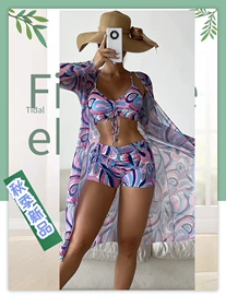 比基尼;连体泳衣;三件套泳装