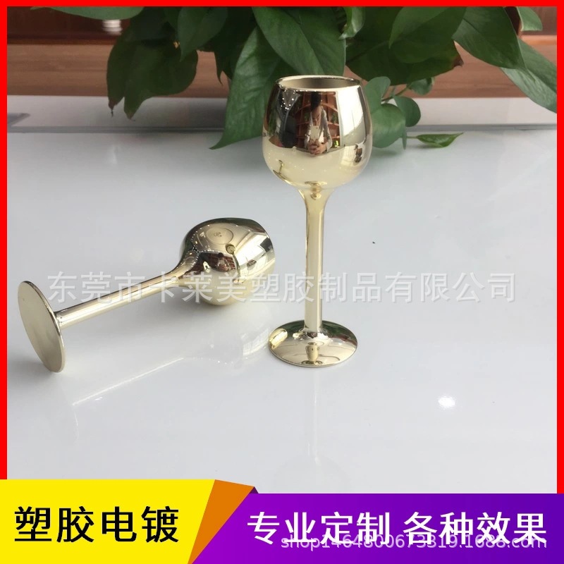 化妆刷柄真空电镀 塑料表面处理 UV镀膜厂家ABS塑胶喷漆处理