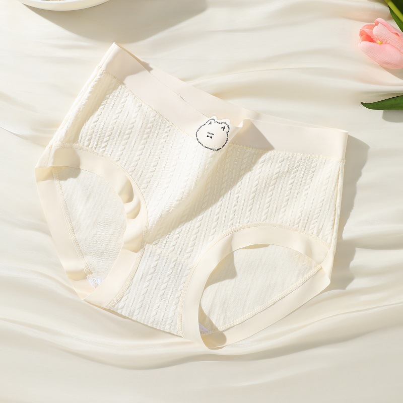 Ropa interior de algodón Mujer antibacteriano entrepierna inferior japonés dulce chica triángulo pantalones cortos cabeza nueva cómoda ropa interior de niña sin costuras