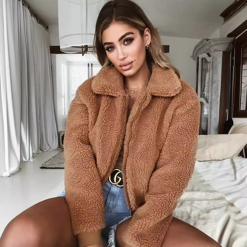 eBay Western Autumn and Winter Warm Fleece Jacket Top for Women