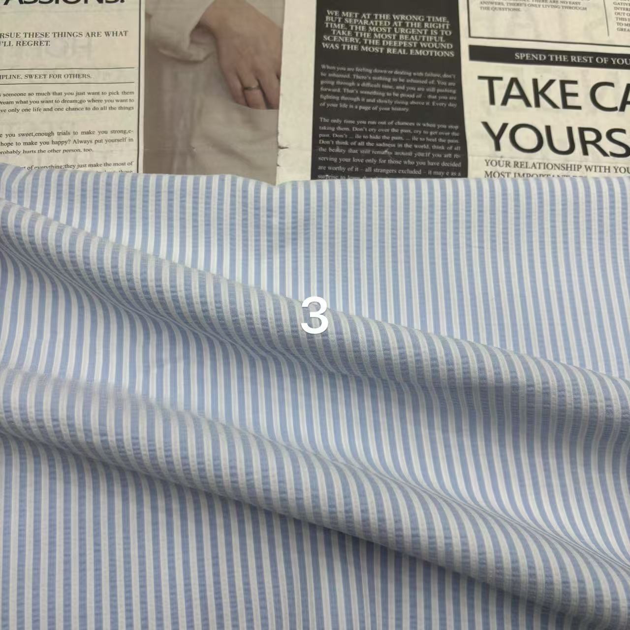 涤人棉衬衫防晒衣连衣裙条子童装外套睡衣裤子鞋材包包头饰蝴蝶结