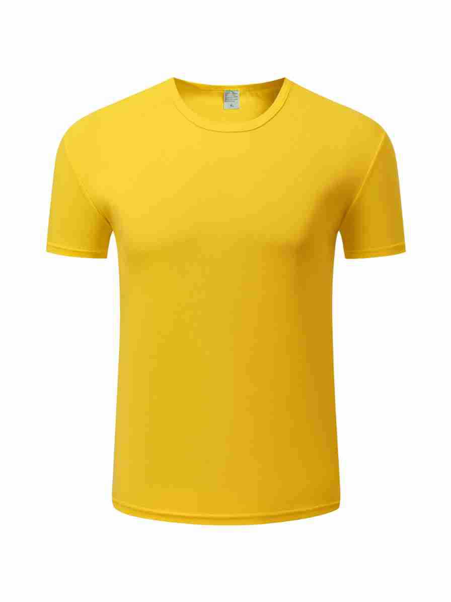 130 gramos de secado rápido camiseta de cuello redondo impresión logotipo de manga corta2025 camiseta publicitaria personalizada de verano ropa de grupo para hombres y mujeres