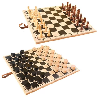 源头工厂来图来样定制儿童益智早教二合一国际象棋玩具西洋跳棋